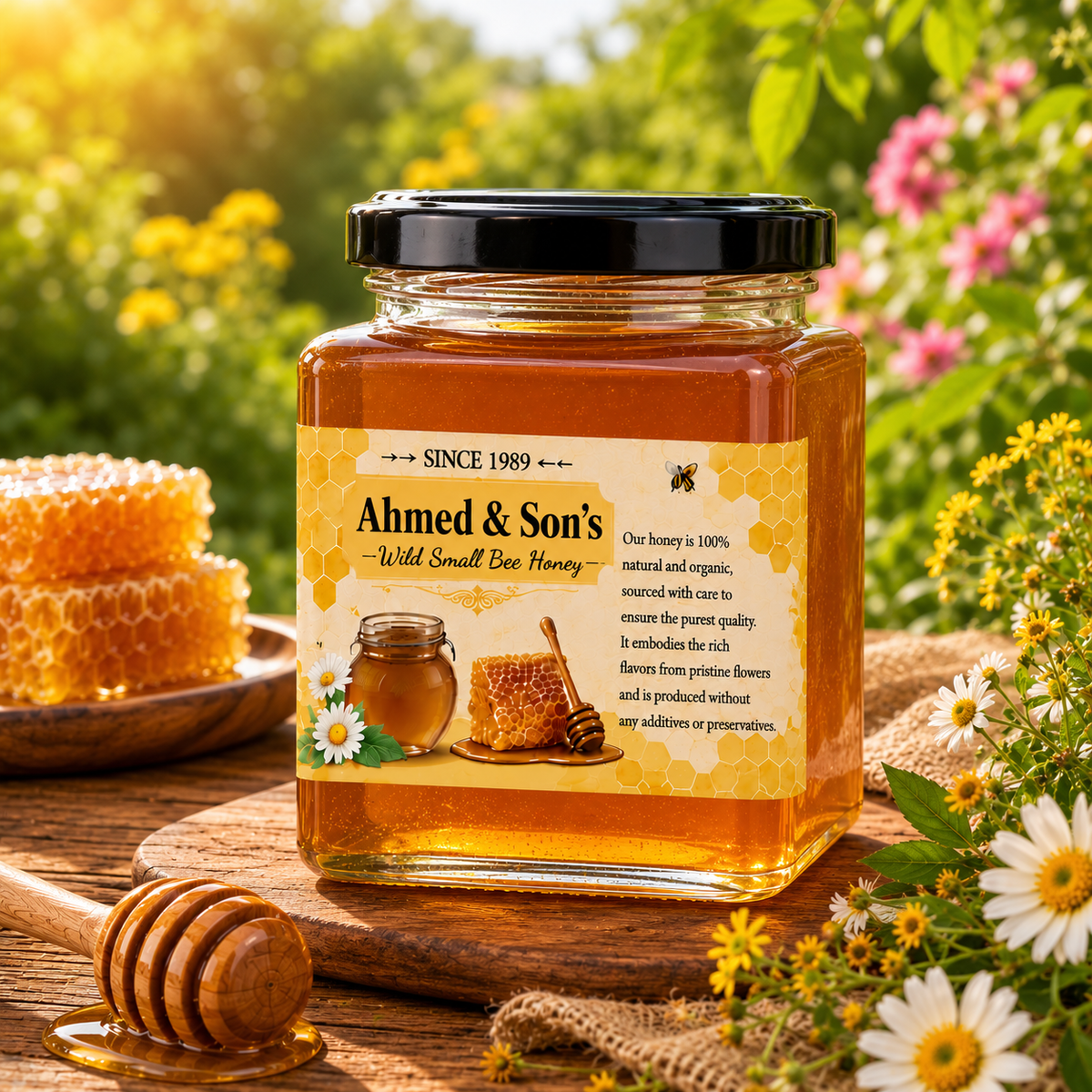 Wild Small Bee Honey